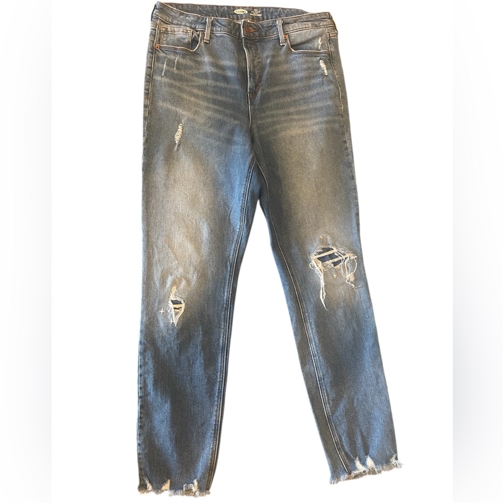 Old Navy High-Rise Slim Straight Jeans